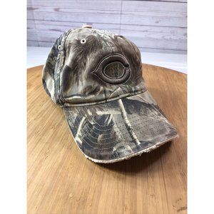 Cincinnati Reds Baseball MLB Hat Cap Camouflage adjustable Small 7" distressed